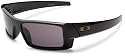 Oakley Gascan S Sunglasses Polished Black Frame / Warm Grey Lens (03-555)