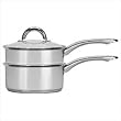 Range Kleen CW3005R 3 Piece 2 Quart Covered Double Boiler