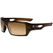 Oakley Eyepatch 2 Men's Lifestyle Designer Sunglasses w/ Free B&F Heart Sticker Bundle - Polished Rootbeer/Dark Brown Gradient