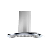 30-inch Wall Range Hood - Acqualina Glass - MADE in ITALY