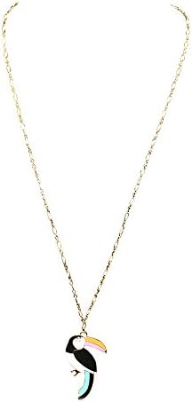 Kate Spade Toucan Long Necklace Multi