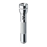 Mag-Lite S2D106 2D-Cell Stab-Taschenlampe 25 cm silber für 2 Mono-Batterien