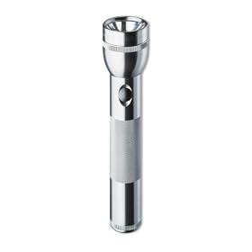 MAGLITE S2D106 Heavy-Duty 2-D Cell Flashlight, Silver