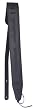 Seagull Black Suede Guitar Strap with Embossed Tribal Design