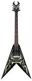 B.C. Rich Kerry King Metal Master V Generation 2 Guitar, Black with Tribal Graphic