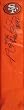 Merton Hanks Autographed San Francisco 49ers Full Size Logo Football End Zone Pylon Featuring "SB XXIX" Inscription! Proof Photo