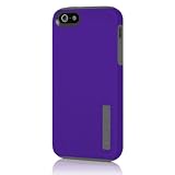 Incipio Dual PRO for iPhone 5 - Retail Packaging - Indigo Violet / Charcoal Gray