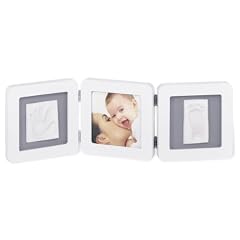 Baby Art 34120052 - Double Print Frame f�r Foto und Hand- & Fu�abdruck, White & Black