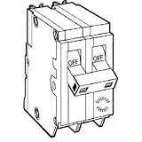 Two Pole Circuit Breaker, 40 Amp