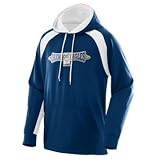 Fanatic Hooded Sweatshirt - NAVY AND WHITE - MEDIUM