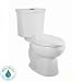 American Standard 2887.216.020 H2Option Siphonic Dual Flush Elongated Two-Piece Toilet, White