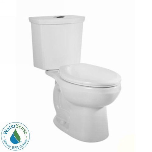 American Standard 2887.216.020 H2Option Siphonic Dual Flush Elongated Two-Piece Toilet, White