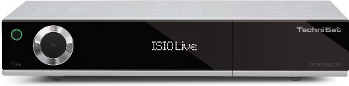 TechniSat Digit ISIO S1 digitaler Satellitenreceiver (HDTV, DVB-S/S2-Tuner, HDMI, 3x USB 2.0) silber