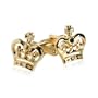 Gold Crown Cufflinks