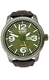 Citizen Men`s Eco-Drive Military Black Plated Steel Canvas Strap Watch #BM8475-00X