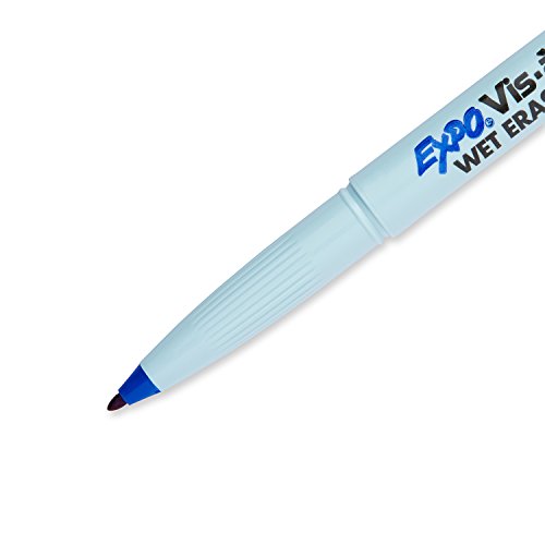 Expo VisAVis WetErase Overhead Transparency Markers, Fine Point