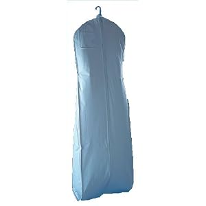 New White Wedding Bridal Dress Vinyl Garment Bag (600GBW)