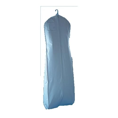 New White Wedding Bridal Dress Vinyl Garment Bag (600GBW)