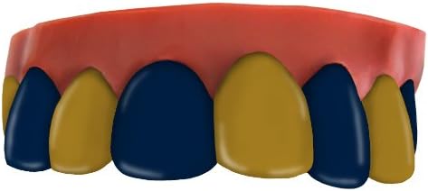 Team Teeth Navy and Dark Gold