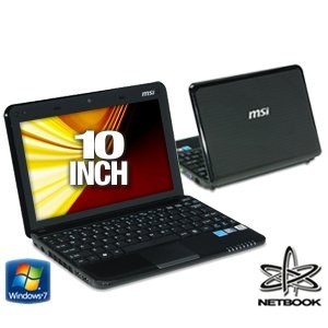 MSI L1350-430us/ 10 WSVGA, GLOSSY,1GB DDR2 667,BLK-BLK