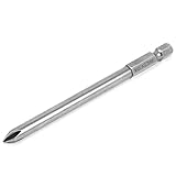 uxcell　フィリップススクリュードライバービット　メタル製グレー　100mm長