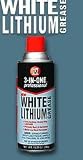 (12 Can Case) 3-IN-ONE Professional 10142 White Lithium Grease