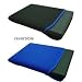 GAGS Blue & Black Reversible Anti Shock Water Resistant Neoprene Sleeve / Case / Pouch for all 10 inch, 10.1 inch, 10.2 inch, 10.3 inch Netbook / Webbook / Laptop / Mini Notebook.....Free Delivery....Next Day Delivery Option