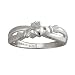 Sterling Silver Claddagh Kiss Ring - Made in Ireland