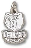 Logoart Memphis Grizzlies 3/8 Sterling Silver Charm
