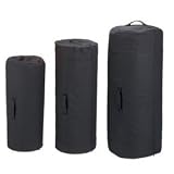 Side Zipper Canvas Duffle Bags