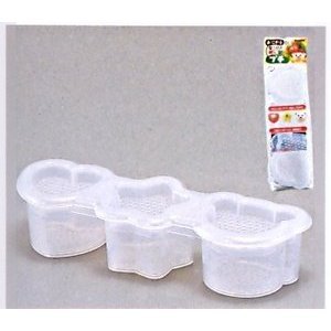 Sushi Mold Rice Ball Maker 3 Shapes (White Only #0688)