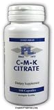 C-M-K Citrate by Progressive Labs (100 Capsules)