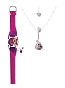 Hannah Montana Guitar Pendant Necklace and Watch Set