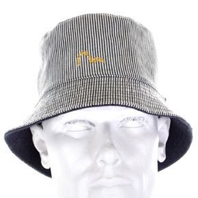 Evisu denim bucket hat