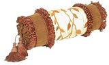 Pillow 7inch X 15inch Bolster Loop Tassels Terracotta