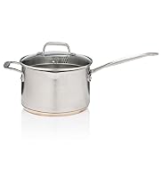 20cm Copper Base Saucepan