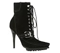 Loz Black Suede Sz 3