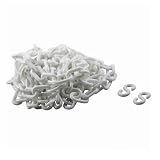 プラスチックチェーン #6 白 5m