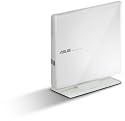 ASUS USB 2.0 8x DVD Writer External Optical Drive SDRW-08D1S-U (White)