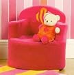 Kid's Chair and Sofa, Toddler's Armchair. Sea Collection-pink