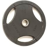Factory Direct Fitne 45lb Rubber Coated Grip Plate(Price/Each)
