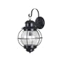 Kenroy Home 90964BL Hatteras Extra-Large Lantern, Black