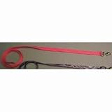 6' Long Color Blaze Orange Hallmark Nylon Leads