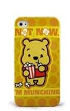 Apple iPhone 4G Winnie The Pooh Bear with Popcorn Pattern Hard Case/Cover/Protector