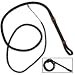 9 Ft. Split-Hide Spanish Leather Bullwhip
