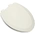 Bemis 1500EC346 Molded Wood Elongated Toilet Seat With Easy Clean and Change Hinge Biscuit/Linen