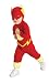 Comic Book Super Heroes Kids Costume Flash Romper (Infant Size) #885303