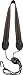 Rico Saxophone Strap, Soprano/Alto, Jazz Stripe 2