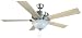 Design House 154070 Ironwood ES Ceiling Fan, 52-Inch, Satin Nickel