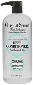 Original Sprout Deep Conditioner 100% Vegan (975ml, For Babies & Up) by The Original Little Sprout (English Manual)